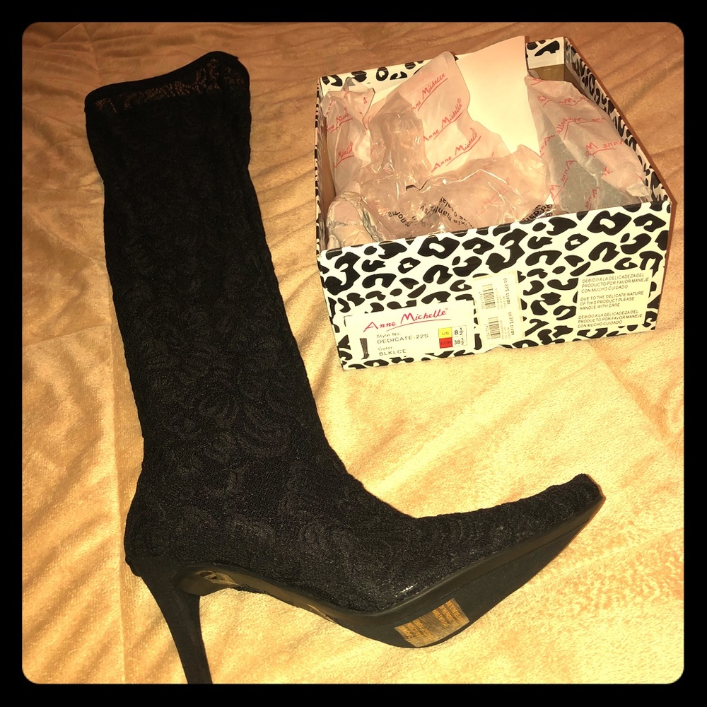 Lace boots